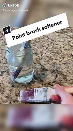 How to Soften Paint Brushes Without Chemicals