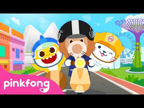 Baby Shark Explores Singapore with Pakcik and Merli! 🇸🇬🦈