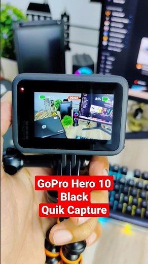 GoPro Hero 10 Black Quik Capture Feature #goprohero10 #gopro #gopro10 #gopro10black #goproindia