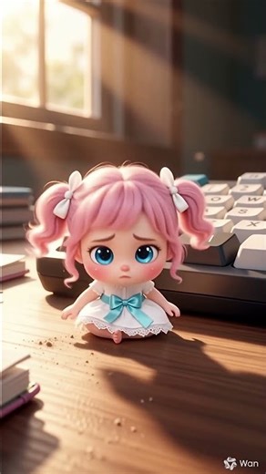 When you make a mistake with the computer, especially the programmer #cute #programming #shorts