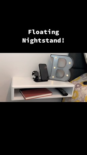 DIY Floating Nightstand Build Guide