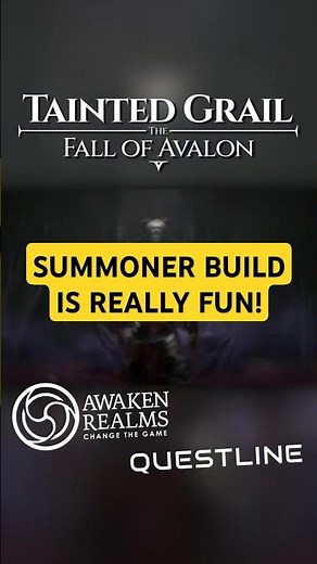 FINALLY! I can be a Summoner - Sung Jinwoo build! | Tainted Grail The Fall of Avalon