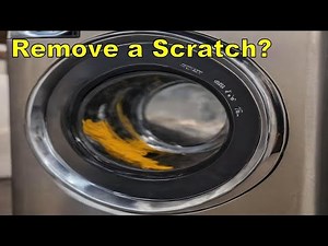 How Do I Remove a Scratch From My Stainless Steel Washer?