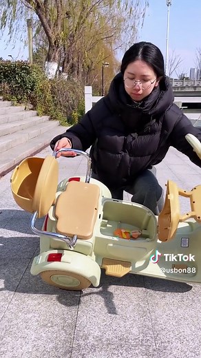 Remote-Controlled Motorcycle for Toddlers