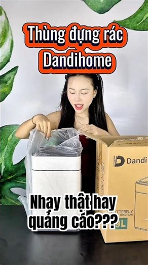 Test Nhanh Thùng Rác Thông Minh DandiHome: Nhạy Thật Hay Quảng Cáo? #reviewgiadung #reviewcongnghe
