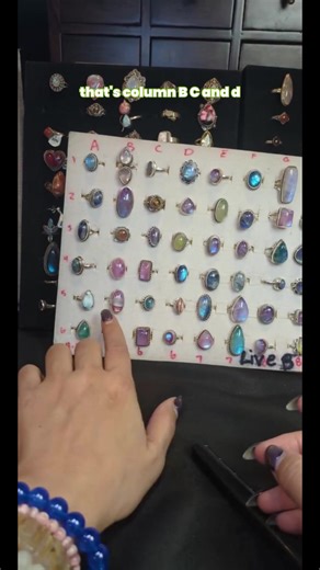 Live Jewelry B: Crystal 925 Silver Rings and Pendants Whimsical and Gothy