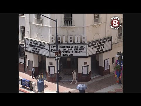 Balboa Theatre in San Diego 1997