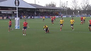 🇪🇸 | First try of #REC24 and it's come for Federación Española de Rugby, John-Wessel Bell finishing the move. #NEDvESP | Rugby Europe