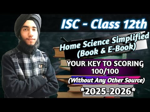ISC Class 12 Home Science Simplified Book 2026 🔥 What Makes it a Great Buy?