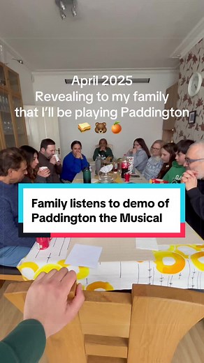 Paddington in Paddington the Musical — Family Reveal & Demo