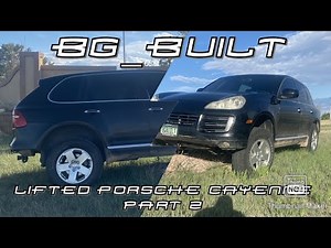 Porsche Cayenne Lift Install Part 2 (Rear)