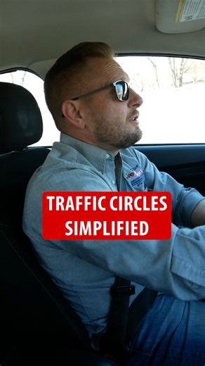 1.2K views | Traffic circles can be confusing, but they don’t have to be!  The key to navigating them is understanding that cars inside the circle have the right of way. Always yield to vehicles entering from the left and come to a full stop if there’s a stop sign. Master this simple rule and make your drive smoother!  #drivingschool #drivinglessons #buffalony | Stevens Driving School | Facebook