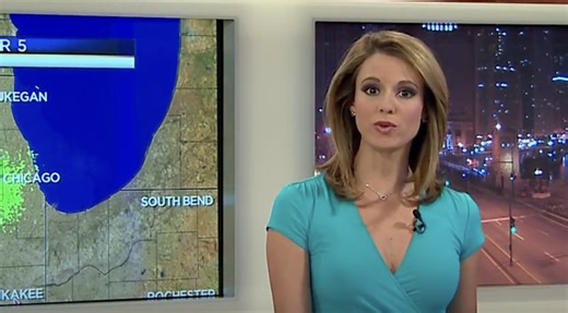 Chicago Meteorologist Cheryl Scott Charms Followers in Red Dress