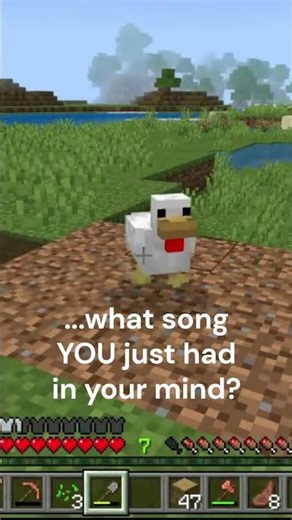 When your Minecraft chicken becomes conscious of itself
