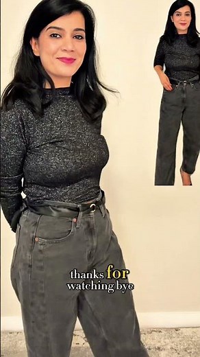 How to Fix Loose Jeans Without a Belt (Ribbon + Ring Hack)