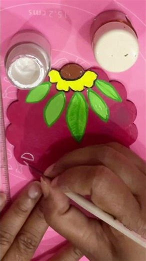 Hand-Painted Motivational Desk Décor #diy #HandPaintedArt #handmadewithlove #shorts #painting