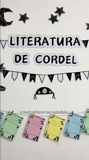 Dynamic activity to work Cordel with 1st, 2nd, 3rd, 4th and 5th grade #pedagogicalresources