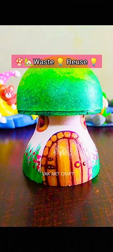 401K views · 1.3K reactions | Waste Bulb Reuse Idea  #diy #wastematerialcraft #recycledart #bestoutofwaste #fbreelsfypシ゚viralfbreelsfypシ゚viral #trendingreel #trendingnow | VAK DIY Crafts | Facebook