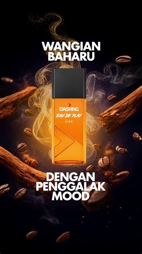 Semburan Wangian Harian #DASHING Eau de Play | Just Press to Play!