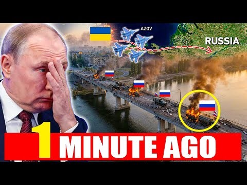 Ukrainian Jet Ambushes Russian Convoy in Broad Daylight — Frontline Cut Off