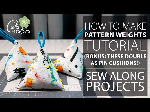 How To Make Pattern Weights Tutorial (Bonus: These Double As Pin Cushions!)