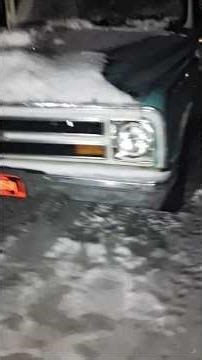 Cold Start 1968 Chevrolet C20 Pickup Truck #shorts