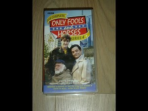 Original VHS Opening and Closing to The Complete Only Fools and Horses Series 4 Part 2 UK VHS Tape