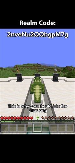 Join the Altar smp realm today! #bedrock #realm #realmcode #minecraft #smp #viral #fun #javapvp