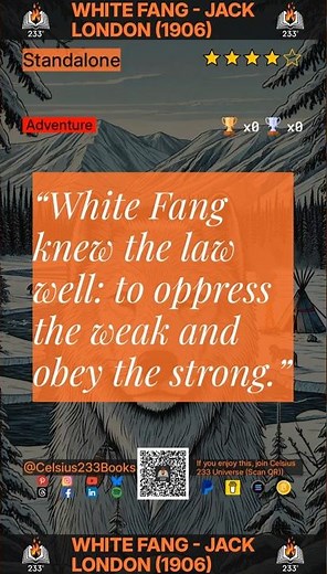 White Fang - Jack London (1906) Quotes