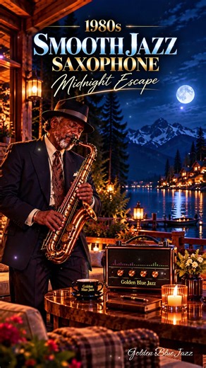 1980s Smooth Jazz Saxophone 🎷 Midnight Saxophone Jazz for a Quiet Night