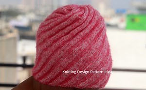 Spiral Cap Knitting Pattern, Get latest cap pattern-https://www.youtube.com/watch?v=MDdvnuYDRIs&list=PLkfGbTPLsY83HwEYviPUMCmK1UVhYDfRB #cap#hat#wool#yarn#knittingpattern#knitting##sweater#sweaterweather | Knitting Design & Pattern Idea