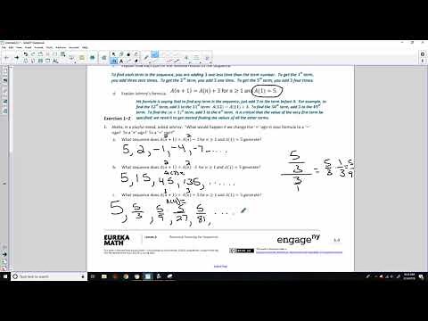Algebra 1 Module 3 Lesson 2 Video
