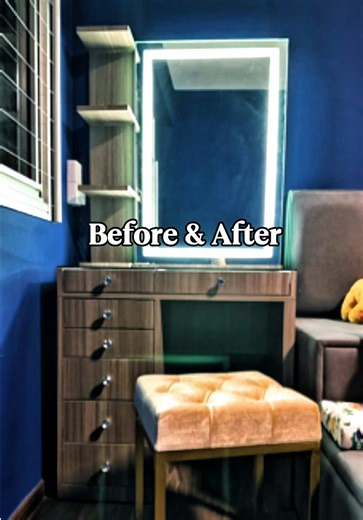 Transforming a Basic Corner into a Stunning Vanity Setup