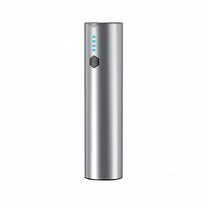 [Hot Item] Cylinderical Mini Slim Portable Charger 5000mAh Type C Output Power Bank with Glowing Flash Lights