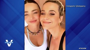 FRIENDS WITH YOUR PARTNER’S EX? Orlando Bloom and Katy Perry are raising their children in a blended family with his ex-wife Miranda Kerr and the child they had together — the co-hosts weigh in and question if they would be able to do the same. abcn.ws/2RiH3wd | The View