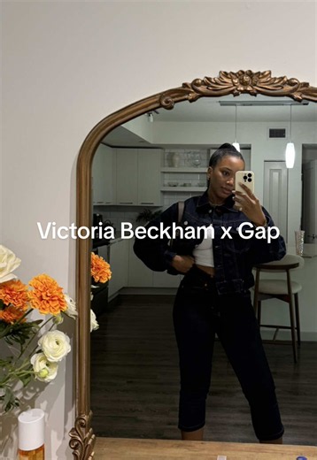 Y2K Outfit: Victoria Beckham x Gap OOTD