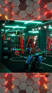 Ready to ignite your workout? Our Top Gym Design of the Month is here: meet 'Chilli'. This bold and dynamic space is packed with cutting-edge Escape Fitness equipment. The functional area is equipped with essentials like the BARROW, TIYR, Plyosoft boxes, and more to push your limits. In the strength zone, you'll find striking red Escape Fitness frames that turn up the heat, designed to help you power through your toughest lifts. And that’s not all- ‘Chilli’ also boasts a dedicated boxing area, p