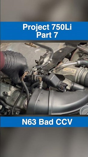 Bad CCV diagnostic and comparison in Part 7 of Project 750Li. Like + Subscribe for more