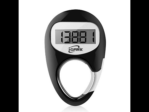 iGANK Simple Walking Pedometer Step Counter for Men Women Kids