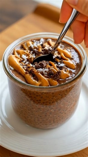 Sugar-Free Chocolate Peanut Butter Chia Pudding A rich, creamy no-cook pudding with chocolate peanut butter flavor, naturally thickened by chia seeds—perfect for meal prep. ​ Ingredients Chia pudding (Sugar-Free) 1/4 cup chia seeds (black or white) ​ 1 cup unsweetened almond milk (or milk of choice) ​ 2 tbsp unsweetened cocoa powder ​ 2 tbsp natural creamy peanut butter (just peanuts salt) ​ 1–2 tbsp sugar-free maple syrup or allulose/monk fruit syrup (to taste) ​ 1/2 tsp vanilla extract ​ Pinch