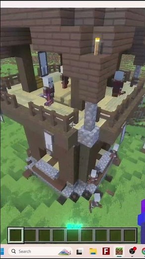 INSANE Minecraft Bedrock Seed! 3 Structures + Zombie Spawner 🔥 #Shorts