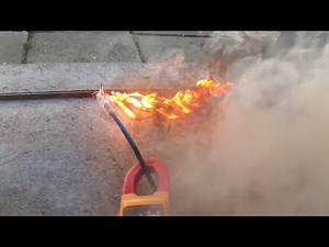 Kabel Leitung überlasten Kabelbrand