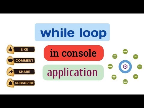 While loop in console application |