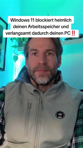 Ändere diese Einstellung und dein Computer wird wieder besser laufen #windows11 #pc #computer #laptop #technik