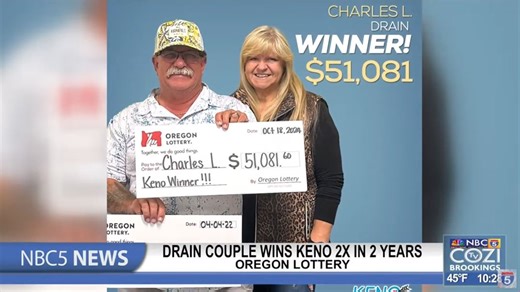 Douglas County couple wins Keno 2 times in 2 years - KOBI-TV NBC5 / KOTI-TV NBC2
