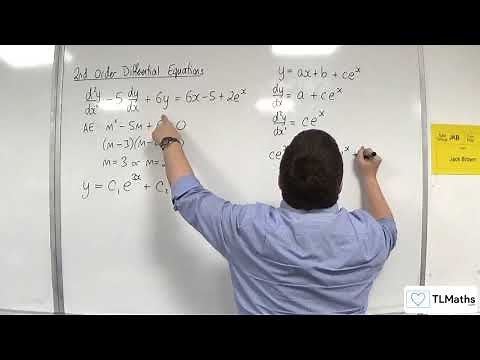 A-Level Further Maths I5-08 2nd Order Differential Equations: f(x) = Sum of Functions