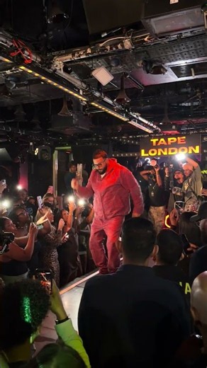 Finally saw the DJ Khaled dance live 🔥 #djkhaled #londonnightlife