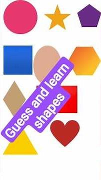 Shape Song for Kids | Learn Shapes with Fun Music | Educational Video for Toddlers & Preschoolers