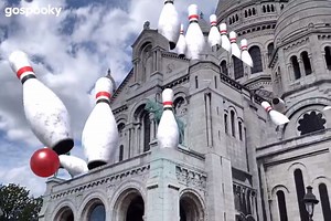 11K views · 135 reactions | AR Developer at GoSpooky Arthur Bouffard has managed to turn an entire city into an AR bowling experience using Google's Geospatial API. Full demo and more info: https://80.lv/articles/this-developer-turned-an-entire-city-into-an-ar-bowling-arena/ | 80 Level | Facebook