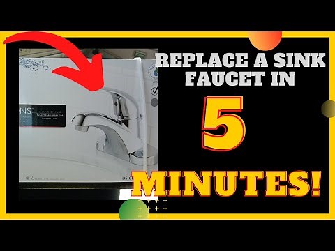 Installing A Delta Foundations Bathroom Sink Faucet From LOWES